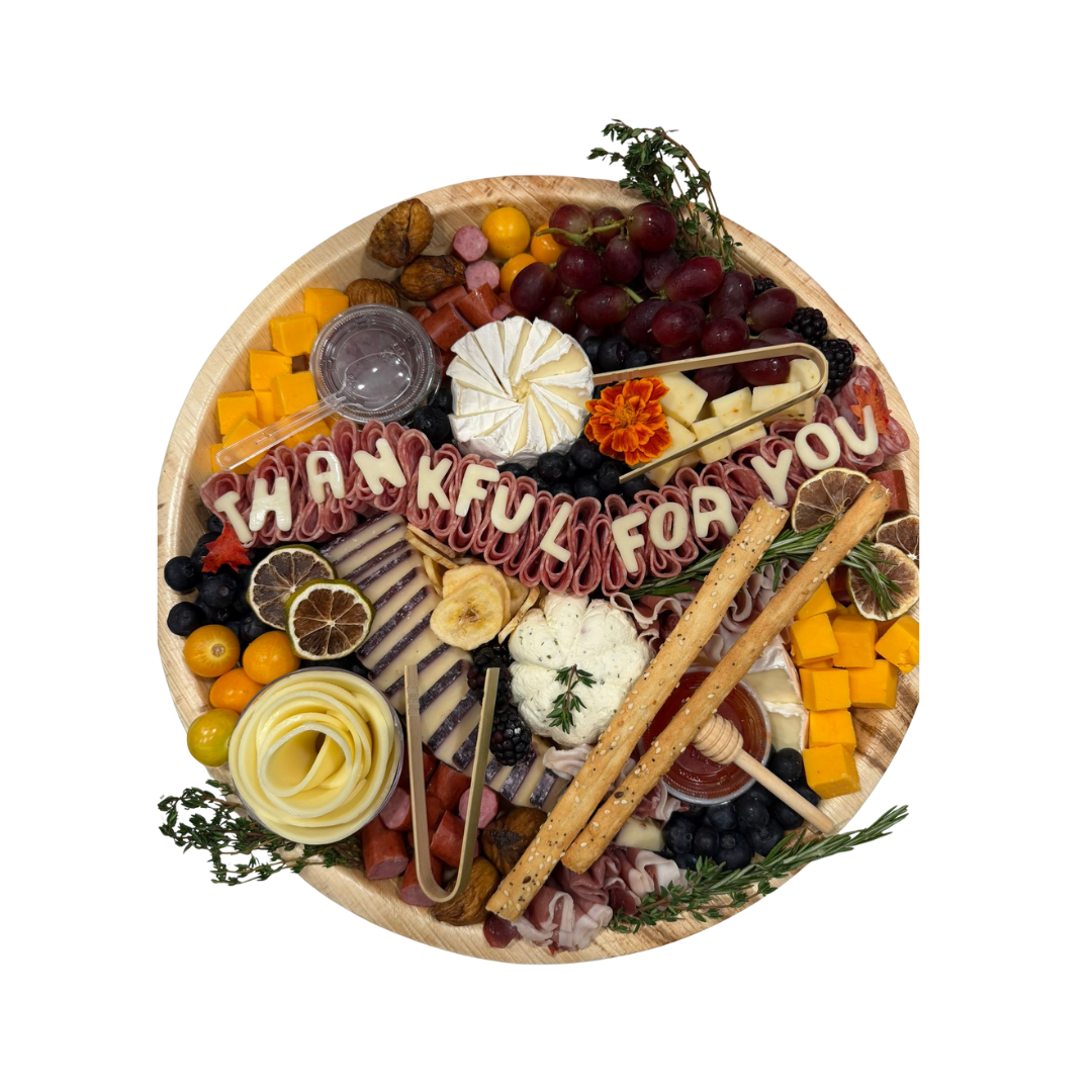 Add custom cheese letters