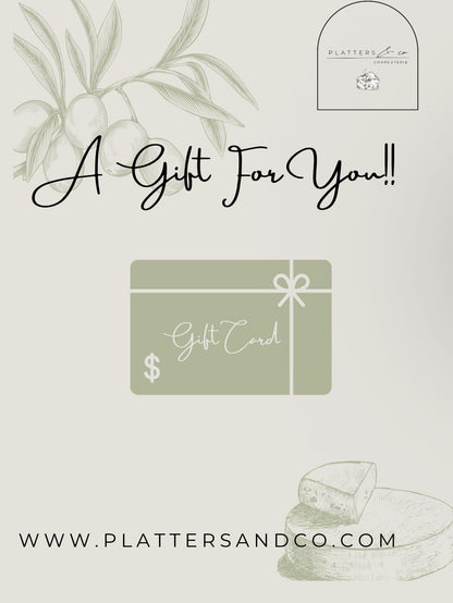 Platters & Co. Gift Card