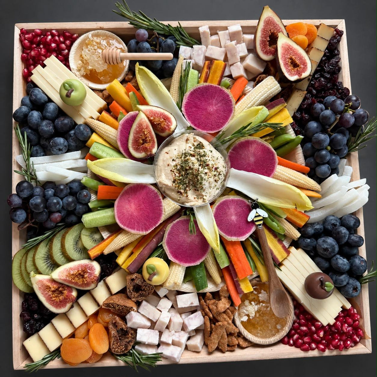 Market Tray Crudité & Cheese Board