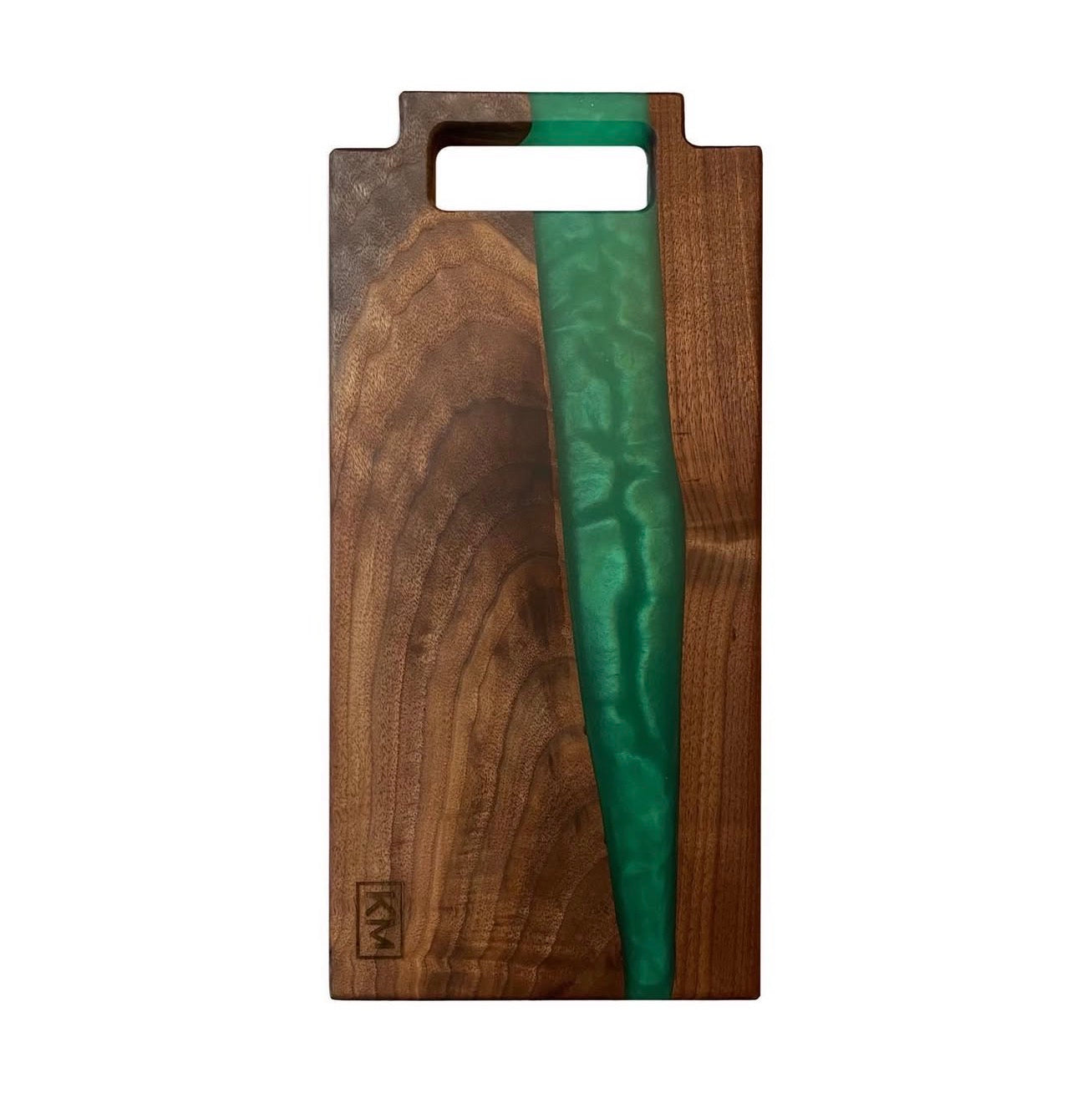 Walnut + Epoxy Charcuterie Board