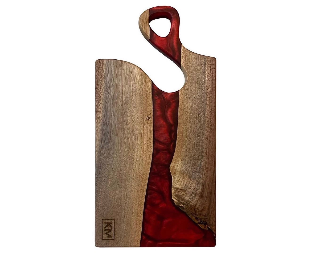 Walnut + Epoxy Charcuterie Board