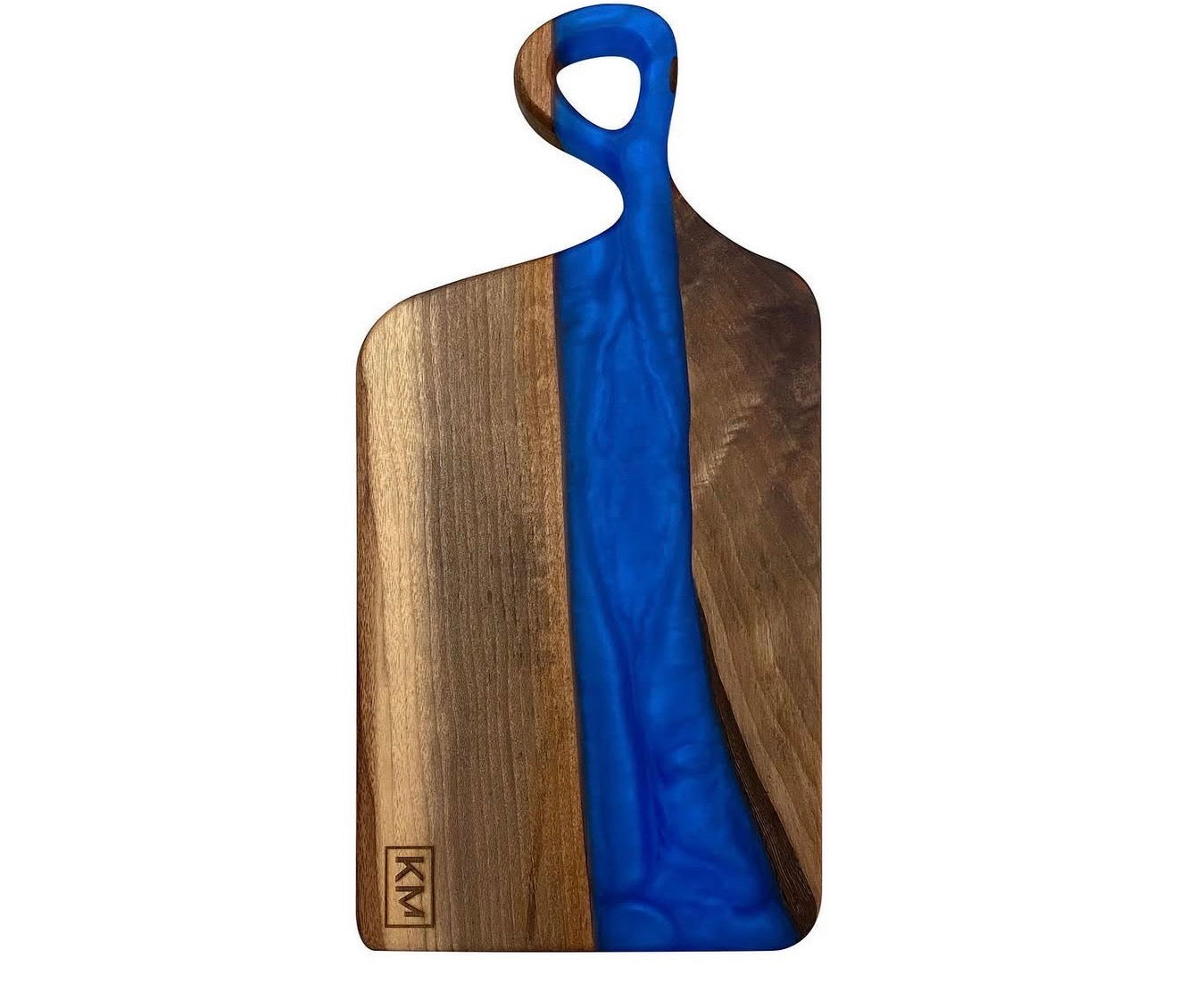 Walnut + Epoxy Charcuterie Board