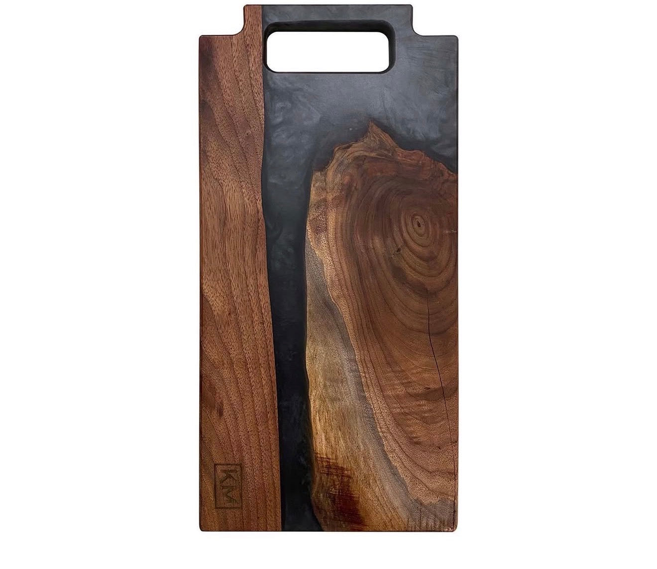 Walnut + Epoxy Charcuterie Board