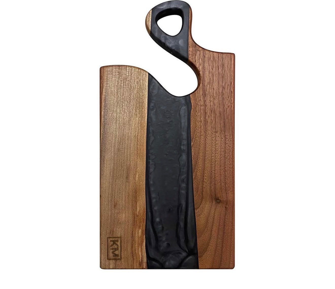 Walnut + Epoxy Charcuterie Board